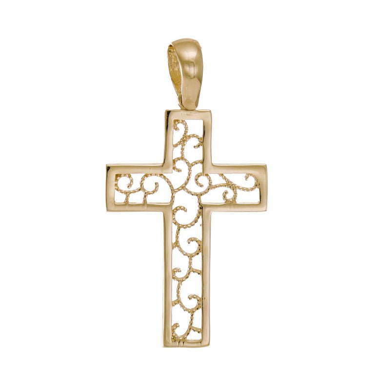 Echoing True Sophistication 14 Carat Yellow Gold Pendant For Unforgettable Moments