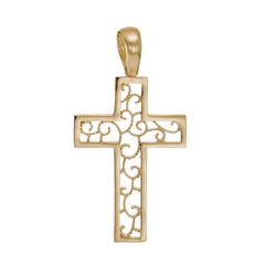 Echoing True Sophistication 14 Carat Yellow Gold Pendant For Unforgettable Moments