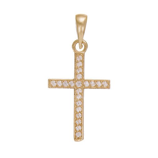 Infused with True Brilliance 14 Carat Yellow Gold Pendant Designed for Everyday Elegance