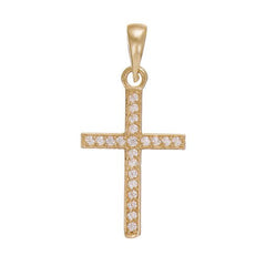 Infused with True Brilliance 14 Carat Yellow Gold Pendant Designed for Everyday Elegance