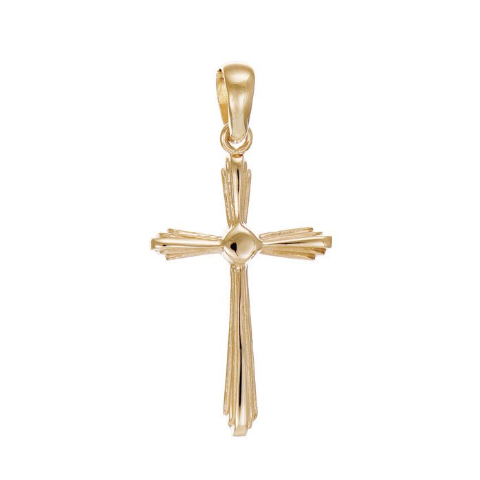 Designed for Distinction 14 Carat Yellow Gold Pendant Elegance at Its Finest