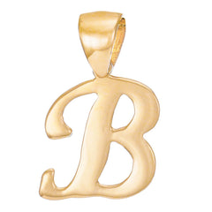 Designed to Embody Unparalleled Beauty 14 Carat Yellow Gold Pendant Crafted to Inspire