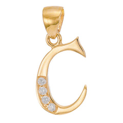 Elegance in Every Detail 14 Carat Yellow Gold Pendant Designed for Every Milestone