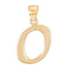 Exceptional 14 Carat Yellow Gold Pendant An Expression of Modern Elegance