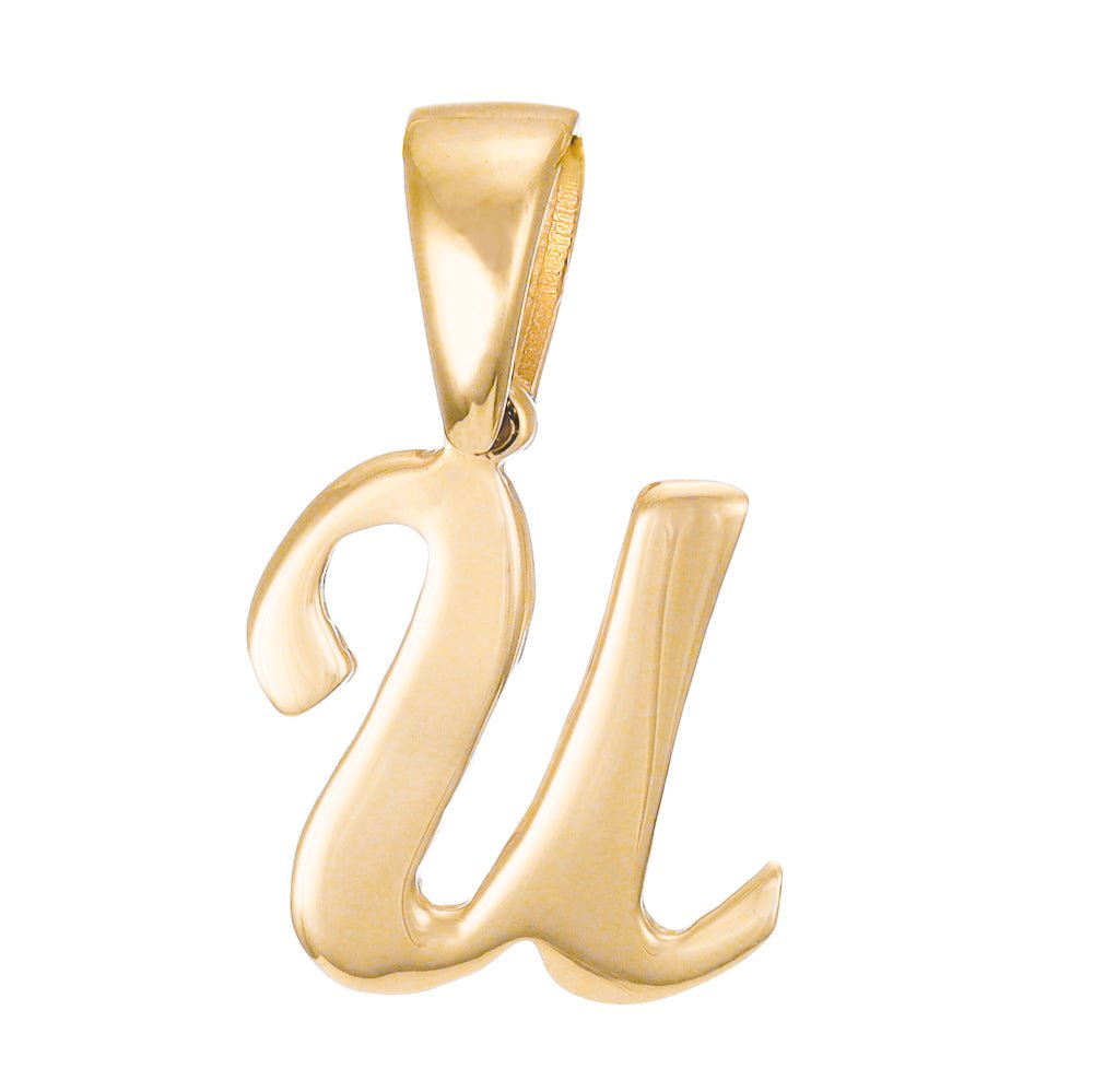 An Expression of Pure Sophistication 14 Carat Yellow Gold Pendant Elegance in Every Detail