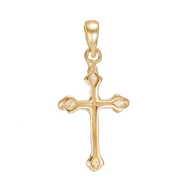 The Perfect Expression of Refinement 14 Carat Yellow Gold Pendant A Timeless Treasure to Pass Down