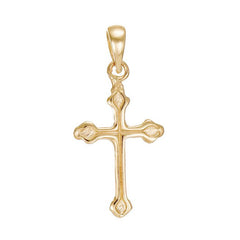 The Perfect Expression of Refinement 14 Carat Yellow Gold Pendant A Timeless Treasure to Pass Down