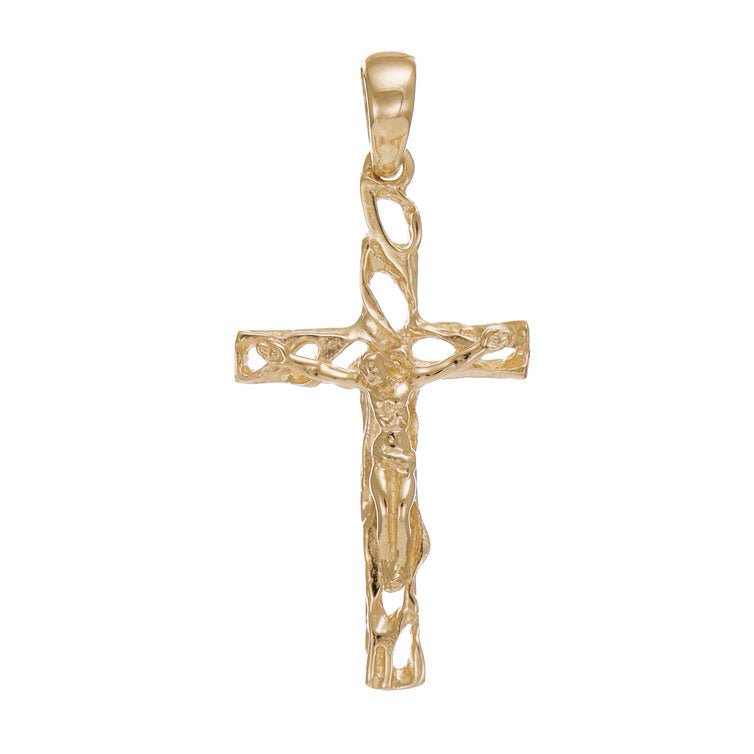 Impeccably Styled 14 Carat Yellow Gold Pendant Crafted with Care and Precision