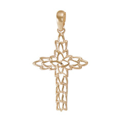 An Emblem of Eternal Sophistication 14 Carat Yellow Gold Pendant A Keepsake for Generations