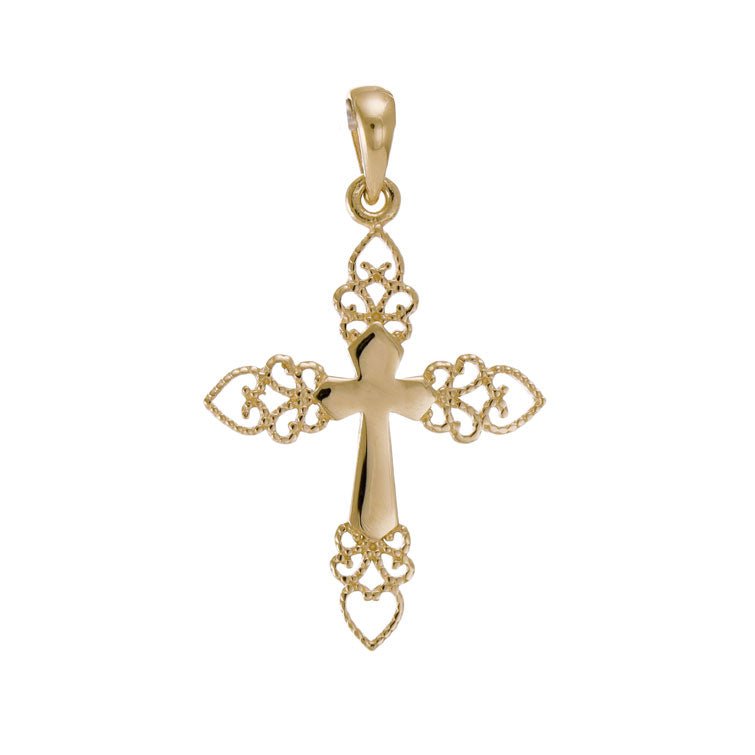 Where Beauty Meets Craftsmanship 9 Carat Yellow Gold Pendant Elevating Everyday Elegance