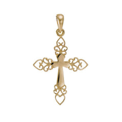 Where Beauty Meets Craftsmanship 9 Carat Yellow Gold Pendant Elevating Everyday Elegance