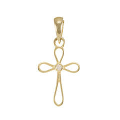 The Heart of Sophistication 9 Carat Yellow Gold Pendant Sophistication You Can See and Feel