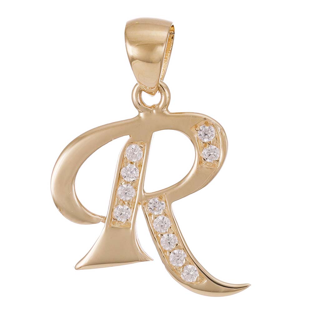 Charming 9 Carat Yellow Gold Pendant Radiance Captured in Every Detail