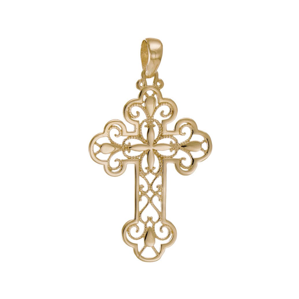 Bold and Beautiful 9 Carat Yellow Gold Pendant An Icon of Understated Luxury