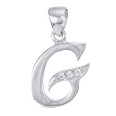 Reflecting the Beauty of Simplicity 9 Carat White Gold Pendant Celebrating Timeless Love