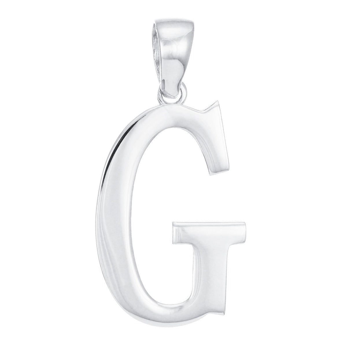 Classic 9 Carat White Gold Pendant Crafted for the Modern Muse