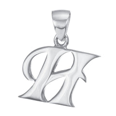 A Touch of Royalty 9 Carat White Gold Pendant The Jewel of Eternal Love