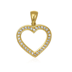 Echoes of Timeless Beauty 9 Carat Yellow Gold Pendant Adding Elegance to Your Collection