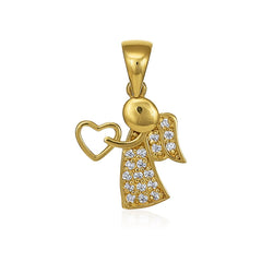 Flawlessly Elegant 9 Carat Yellow Gold Pendant Perfectly Suited for Your Style