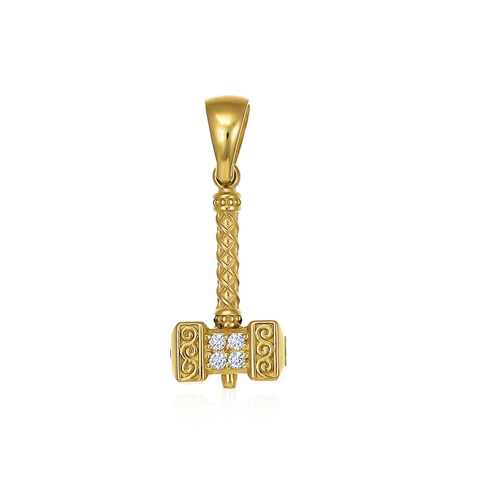 Inspired by Everlasting Love 9 Carat Yellow Gold Pendant An Icon of True Sophistication