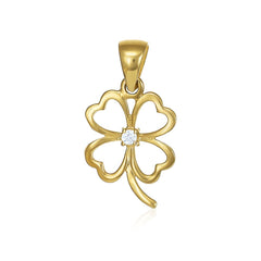 Elegance in Every Detail 9 Carat Yellow Gold Pendant Designed for Enduring Elegance