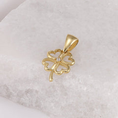 A True Reflection of Beauty 9 Carat Yellow Gold Pendant A Jewel to Treasure Forever