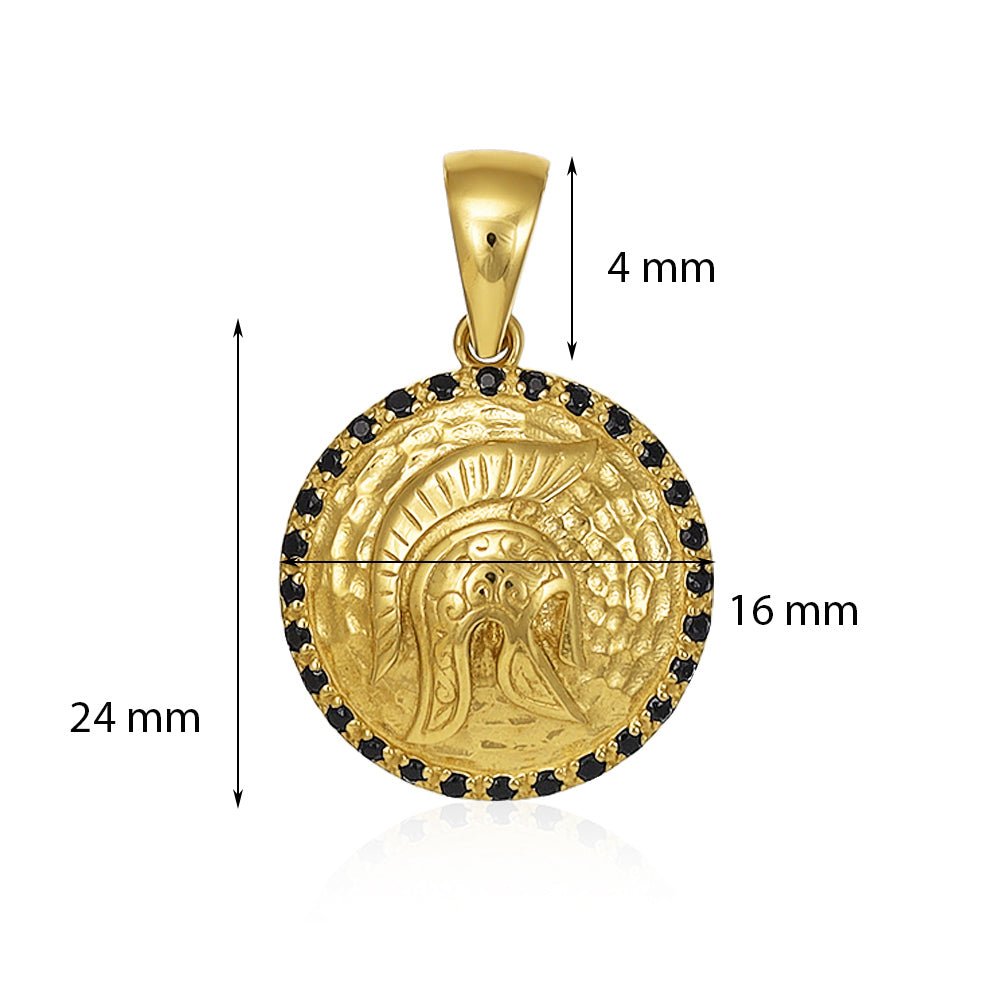 Radiance in Every Detail 9 Carat Yellow Gold Pendant A Touch of True Luxury