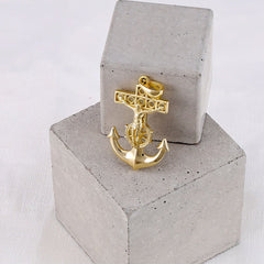 A Testament to Perfection 9 Carat Yellow Gold Pendant Infused with Unforgettable Charm