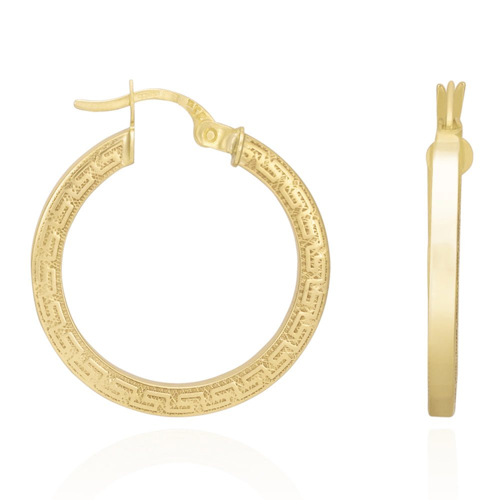 Elegance Woven into Every Detail 9 Carat Yellow Gold Earrings A Piece to Cherish Always