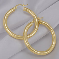 A Symphony of Style 9 Carat Yellow Gold Earrings Inspired by the Art of Living