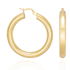 Echoing the Classics 9 Carat Yellow Gold Earrings For Generations to Come