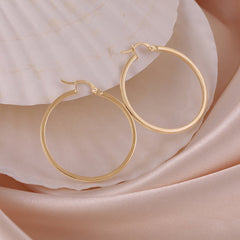 A Testament to Grace and Craft 9 Carat Yellow Gold Earrings Reflecting Your Unique Essence