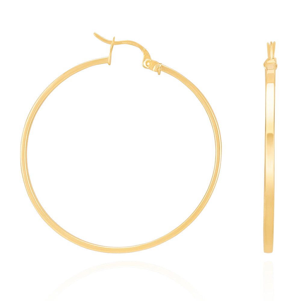 Designed for Elegance 9 Carat Yellow Gold Earrings For the Sophisticated Collector