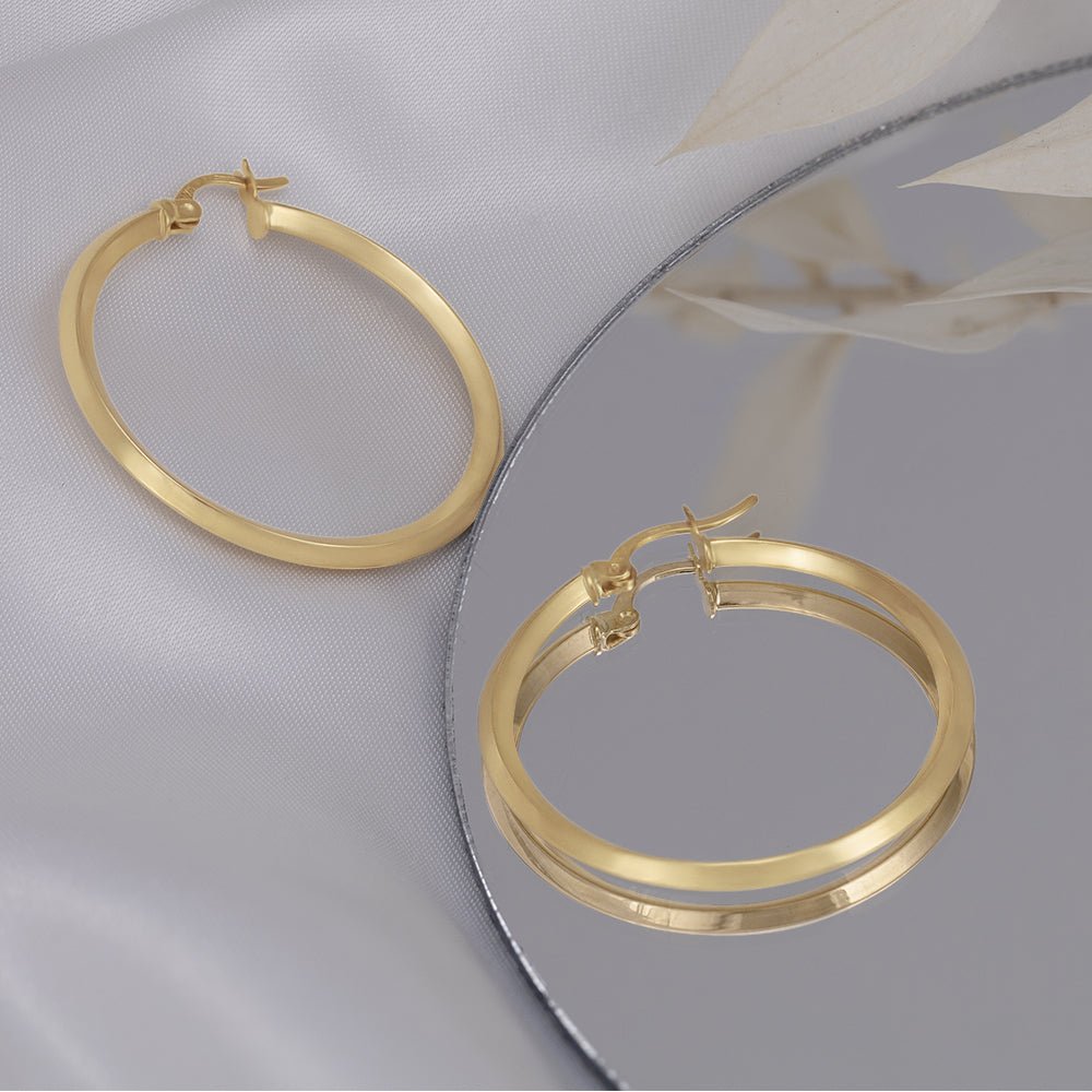 A Heritage of Beauty 9 Carat Yellow Gold Earrings A Treasure Beyond the Ordinary