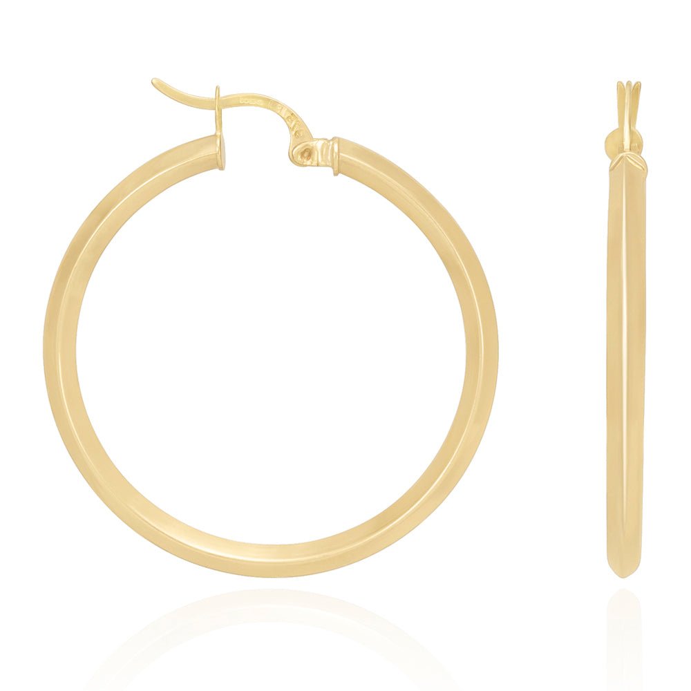 A Heritage of Beauty 9 Carat Yellow Gold Earrings A Treasure Beyond the Ordinary