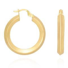 Crafted with Enduring Passion 9 Carat Yellow Gold Earrings An Icon of True Sophistication