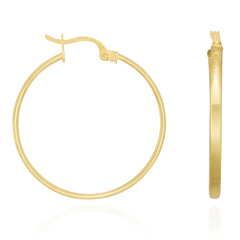 A Symphony of Elegance 9 Carat Yellow Gold Earrings For the Modern Jewellery Lover