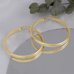 Iconic and Elegant 9 Carat Yellow Gold Earrings Timeless Elegance for Every Day