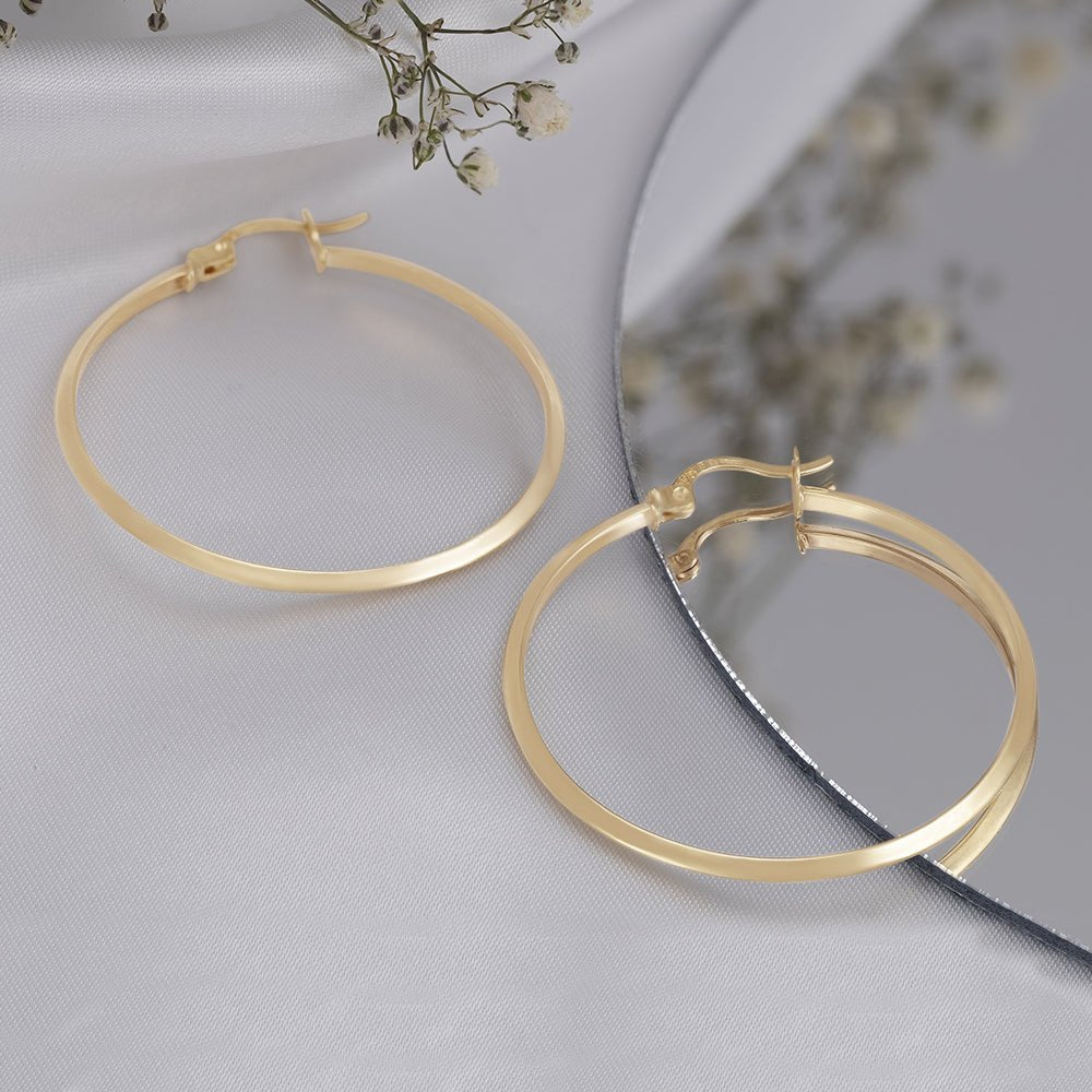 Inspired by Luxury 9 Carat Gold Earrings Inspired by Everlasting Traditions