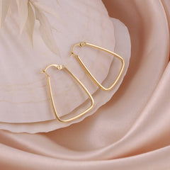 Inspired by Everlasting Love 9 Carat Yellow Gold Earrings An Icon of Understated Luxury