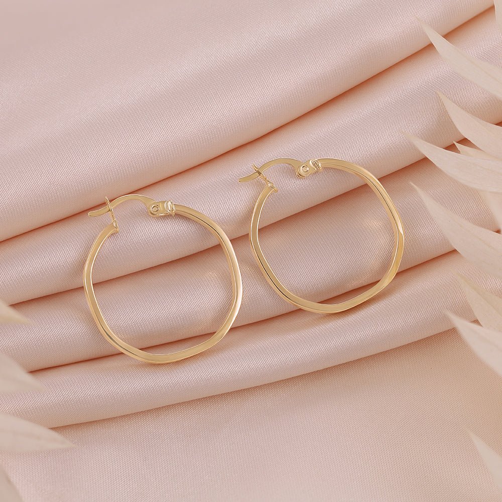 Inspired by Tradition 9 Carat Yellow Gold Earrings Crafted for Moments That Matter