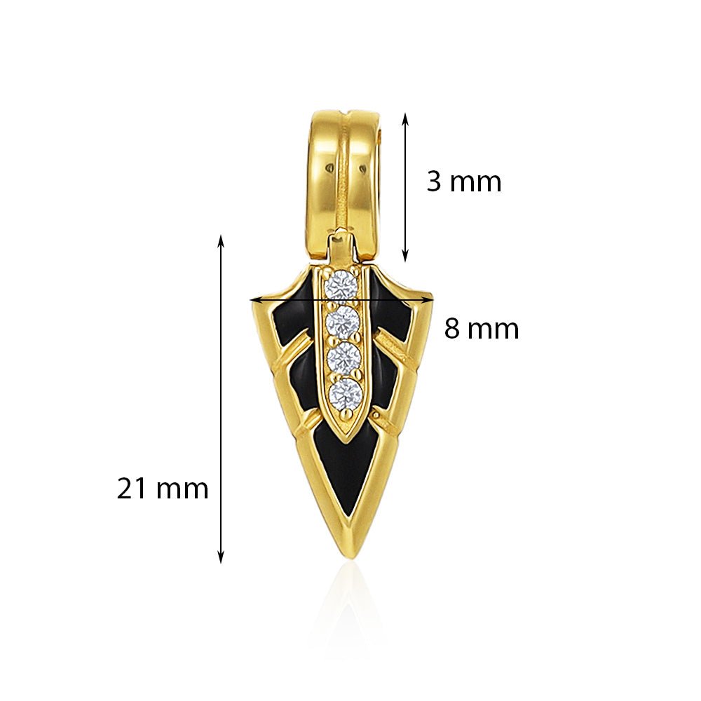 Refined Elegance 9 Carat Yellow Gold Pendant Designed to Illuminate Your Style