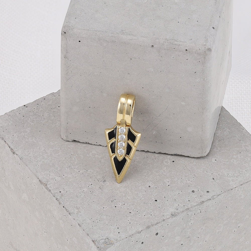 Refined Elegance 9 Carat Yellow Gold Pendant Designed to Illuminate Your Style