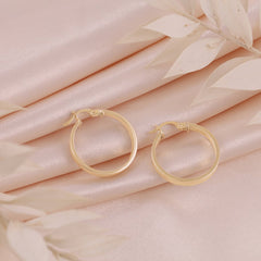 Exceptional 9 Carat Yellow Gold Earrings Designed for Everyday Elegance