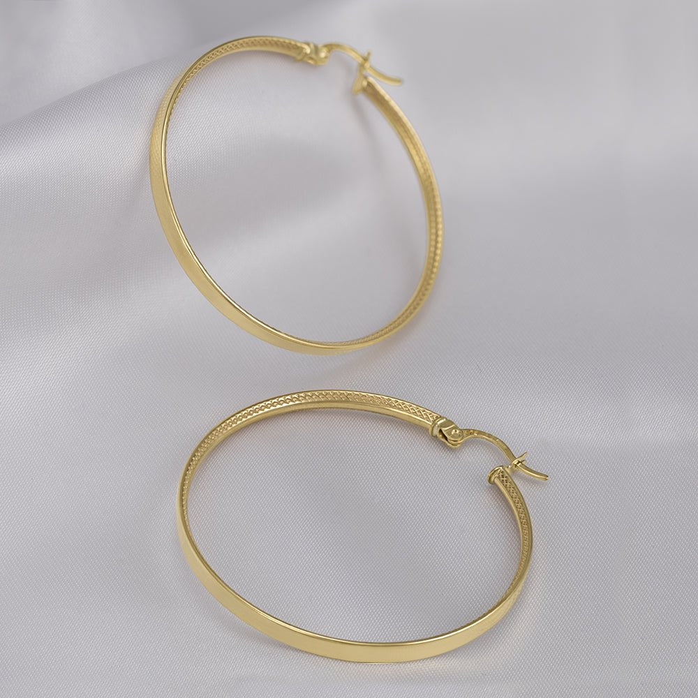 Graceful 9 Carat Yellow Gold Earrings For Generations to Come