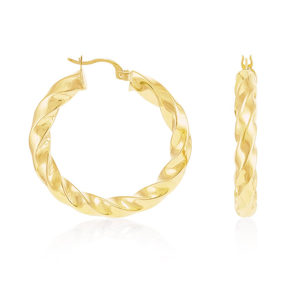 Crafted for Eternal Memories 9 Carat Yellow Gold Earrings For Every Chapter of Your Story