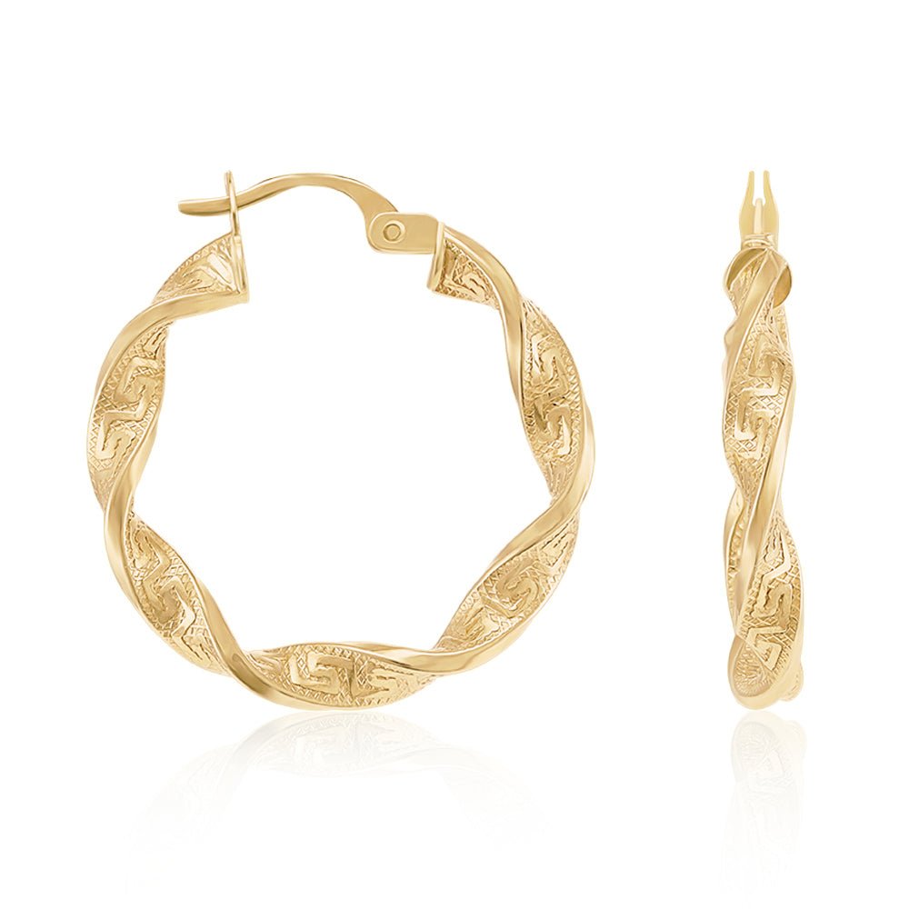 Sculpted for Life’s Special Moments 9 Carat Yellow Gold Earrings Crafted for Moments That Matter