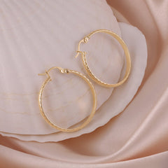 Modern Grace 9 Carat Yellow Gold Earrings The Perfect Blend of Style and Craft