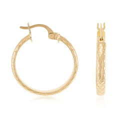 Elegance in Motion 9 Carat Yellow Gold Earrings A Celebration of Individuality