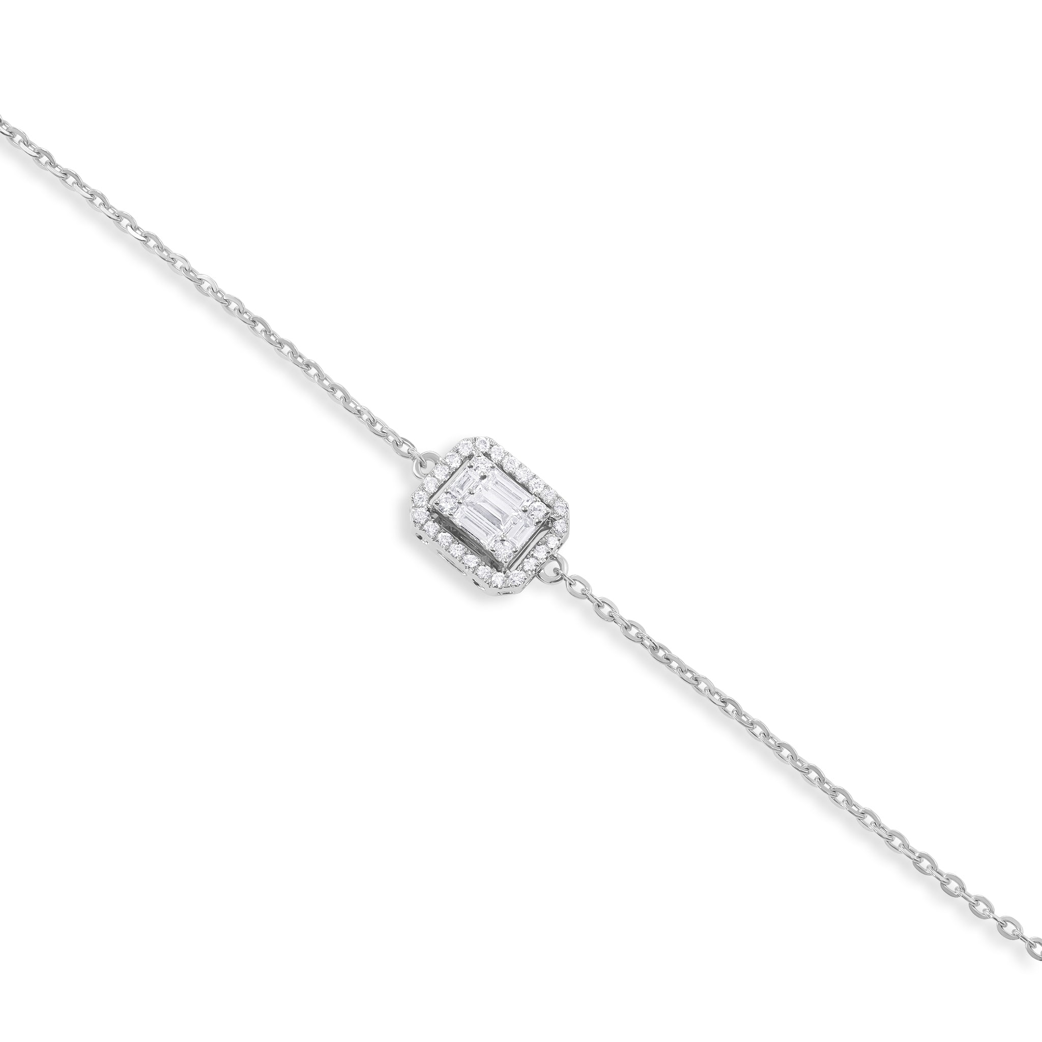 An Icon of Luxury 18 Carat White Gold Bracelet Made to Last a Lifetime